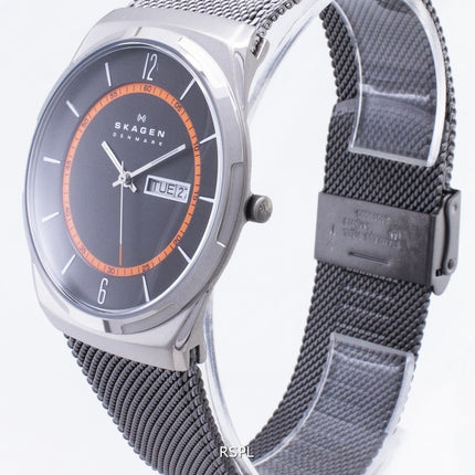 Skagen Melbye Titanium Case with Mesh Band SKW6007 Mens Watch