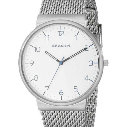 Skagen Ancher Quartz Silver Dial SKW6163 Mens Watch
