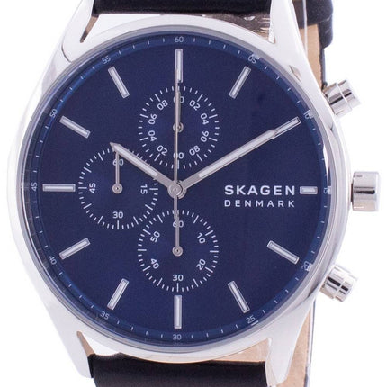 Skagen Holst Chronograph Blue Dial Quartz SKW6606 Men's Watch