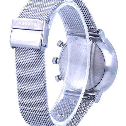 Skagen Ancher Chronograph Stainless Steel Mesh Quartz SKW6764 Mens Watch