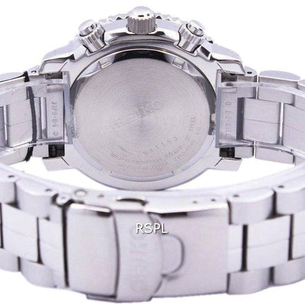 Refurbished Seiko Flightmaster SNA411 SNA411P1 SNA411P Pilot's Flight Alarm Chronograph Men's Watch