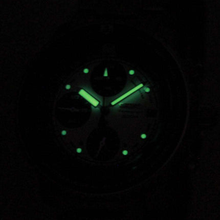 Seiko Flight Alarm Chronograph Pilot's SNA413P1 SNA413P SNA413 Mens Watch