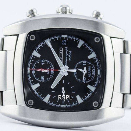 Seiko Quartz Chronograph Alarm SNAA97 SNAA97P1 SNAA97P Men's Watch