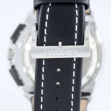 Seiko Quartz Chronograph Alarm SNAB11 SNAB11P1 SNAB11P Men's Watch