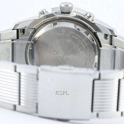 Seiko Quartz Chronograph Alarm SNAB17 SNAB17P1 SNAB17P Men's Watch