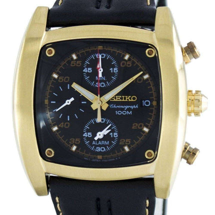 Seiko Chronograph Quartz Alarm SNAB48 SNAB48P1 SNAB48P Men's Watch