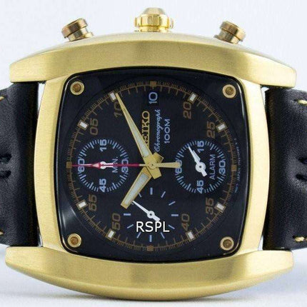Seiko Chronograph Quartz Alarm SNAB48 SNAB48P1 SNAB48P Men's Watch