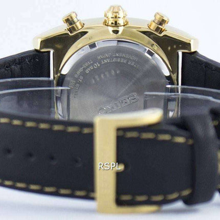 Seiko Chronograph Quartz Alarm SNAB48 SNAB48P1 SNAB48P Men's Watch
