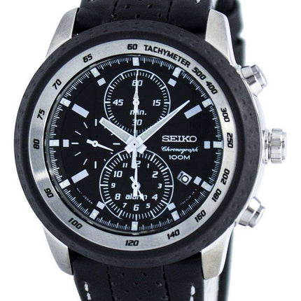 Seiko Chronograph Quartz Alarm Tachymeter SNAB55 SNAB55P1 SNAB55P Men's Watch