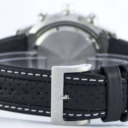 Seiko Chronograph Quartz Alarm Tachymeter SNAB55 SNAB55P1 SNAB55P Men's Watch