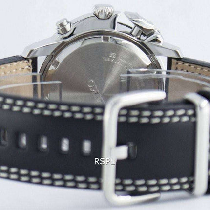Seiko Pilot Chronograph Quartz Alarm SNAB73 SNAB73P1 SNAB73P Men's Watch