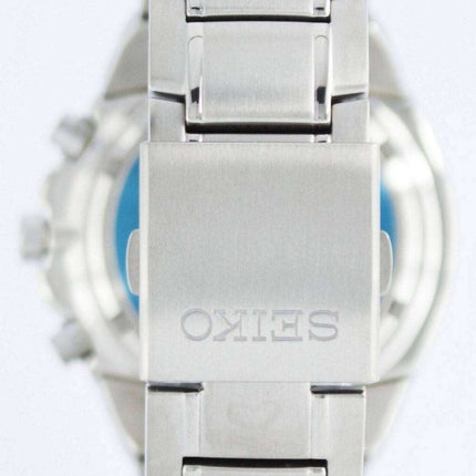Seiko Titanium Chronograph Quartz Alarm Tachymeter SNAB87 SNAB87P1 SNAB87P Men's Watch