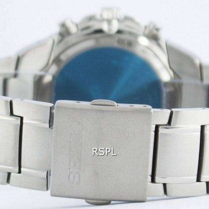 Seiko Titanium Chronograph Quartz Alarm Tachymeter SNAB89 SNAB89P1 SNAB89P Men's Watch