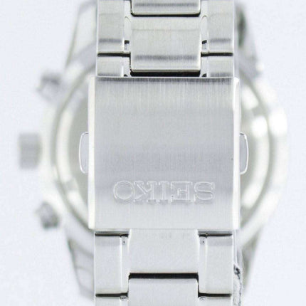 Seiko Quartz Alarm Chronograph Tachymeter SNAC05 SNAC05P1 SNAC05P Men's Watch