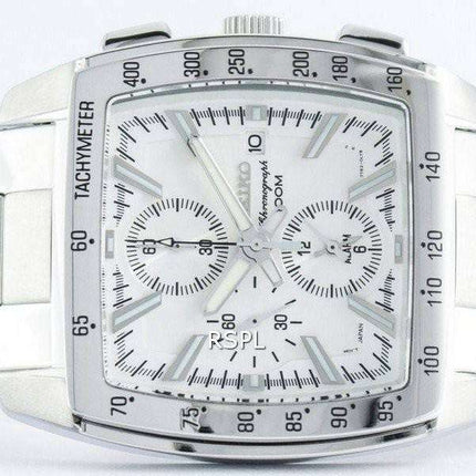 Seiko Quartz Alarm Chronograph Tachymeter SNAC23 SNAC23P1 SNAC23P Men's Watch