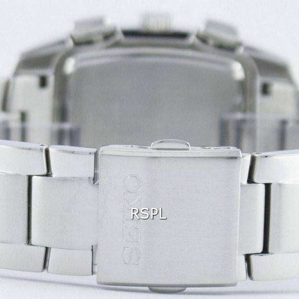 Seiko Quartz Alarm Chronograph Tachymeter SNAC25 SNAC25P1 SNAC25P Men's Watch