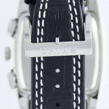 Seiko Quartz Alarm Chronograph Tachymeter SNAC29 SNAC29P1 SNAC29P Men's Watch