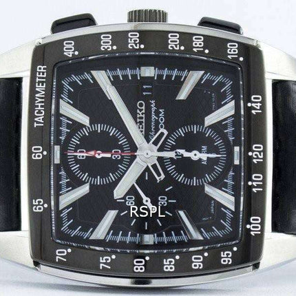Seiko Quartz Alarm Chronograph Tachymeter SNAC31 SNAC31P1 SNAC31P Men's Watch