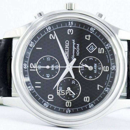 Seiko Quartz Alarm Chronograph SNAC79 SNAC79P1 SNAC79P Men's Watch