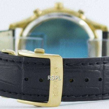 Seiko Quartz Alarm Chronograph SNAC80 SNAC80P1 SNAC80P Men's Watch