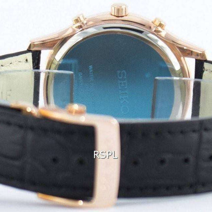 Seiko Quartz Alarm Chronograph SNAC82 SNAC82P1 SNAC82P Men's Watch