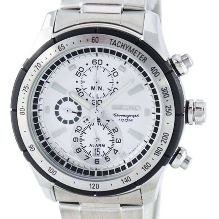 Seiko Quartz Alarm Chronograph Tachymeter SNAC83 SNAC83P1 SNAC83P Men's Watch