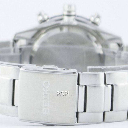 Seiko Quartz Alarm Chronograph Tachymeter SNAC85 SNAC85P1 SNAC85P Men's Watch