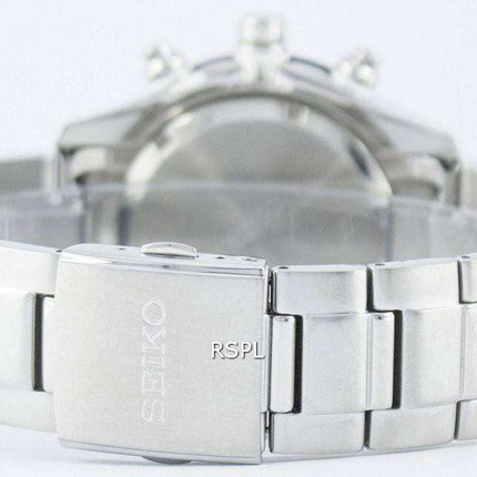 Seiko Quartz Alarm Chronograph Tachymeter SNAC89 SNAC89P1 SNAC89P Men's Watch