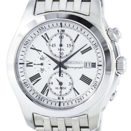 Seiko Quartz Alarm Chronograph SNAE29 SNAE29P1 SNAE29P Men's Watch
