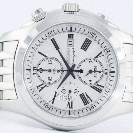 Seiko Quartz Alarm Chronograph SNAE29 SNAE29P1 SNAE29P Men's Watch