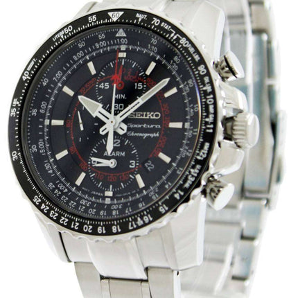 Seiko FLIGHTMASTER Sportura Pilot Chronograph SNAE99 SNAE99P1 SNAE99P Men's Watch