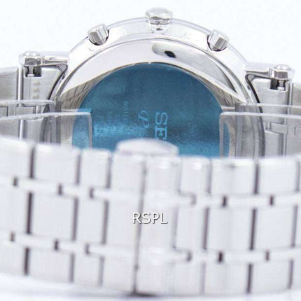 Seiko Premier Chronograph Alarm Quartz SNAF73 SNAF73P1 SNAF73P Men's Watch