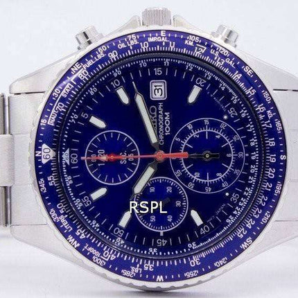 Seiko Sliding Rule chronograph Pilots SND255P1 Watch