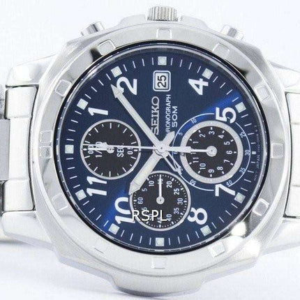 Seiko Quartz Chronograph SNDB37 SNDB37P1 SNDB37P Men's Watch