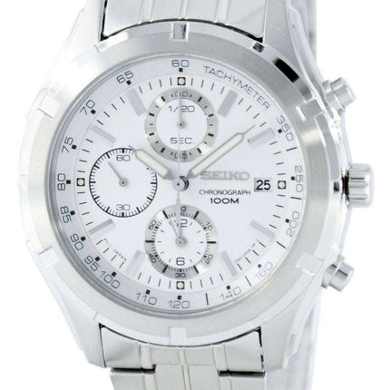 Seiko Quartz Chronograph Tachymeter SNDC35 SNDC35P1 SNDC35P Men's Watch