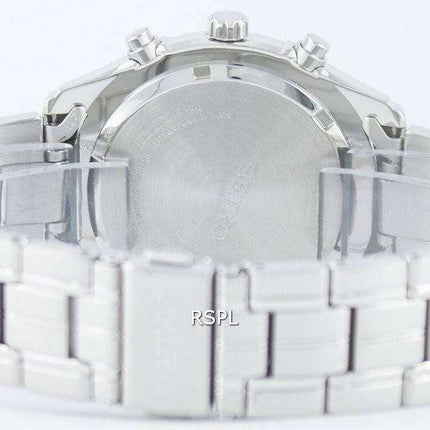 Seiko Quartz Chronograph Tachymeter SNDC37 SNDC37P1 SNDC37P Men's Watch