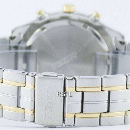 Seiko Quartz Chronograph Tachymeter SNDC38 SNDC38P1 SNDC38P Men's Watch