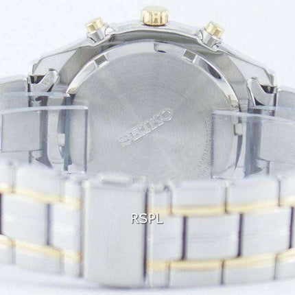 Seiko Quartz Chronograph Tachymeter SNDC38 SNDC38P1 SNDC38P Men's Watch
