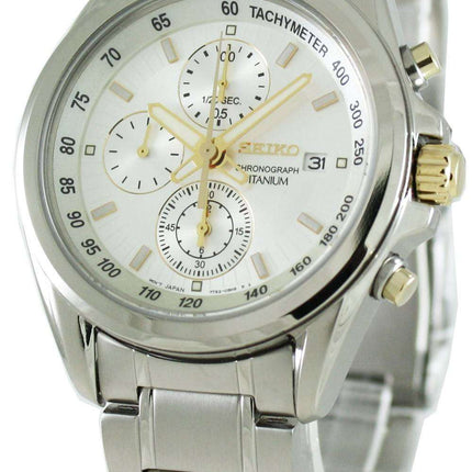 Seiko Titanium Chronograph SNDC95P1 Mens Watch