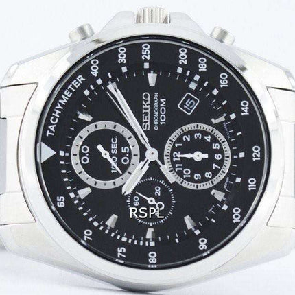 Seiko Quartz Chronograph Tachymeter SNDD63 SNDD63P1 SNDD63P Men's Watch