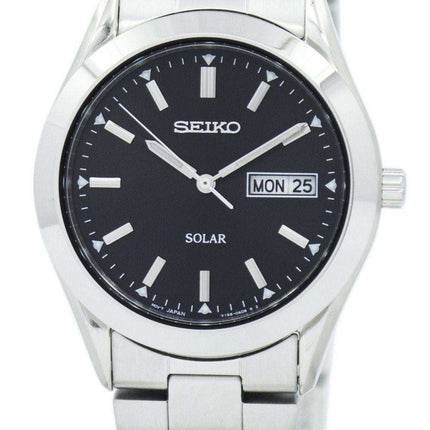 Seiko Solar Quartz SNE039P1 SNE039 SNE039P Mens Watch