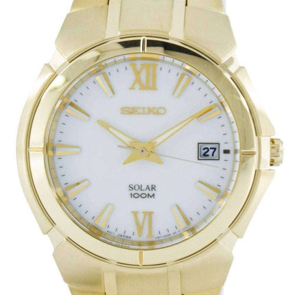 Seiko Solar SNE090 SNE090P1 SNE090P Men's Watch