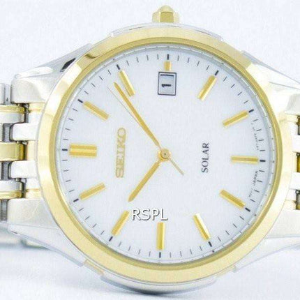 Seiko Solar SNE136 SNE136P1 SNE136P Men's Watch