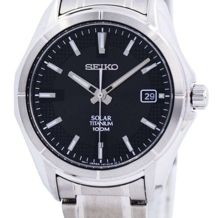 Seiko Solar Titanium 100M SNE141 SNE141P1 SNE141P Mens Watch