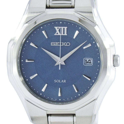 Seiko Solar SNE165 SNE165P1 SNE165P Men's Watch