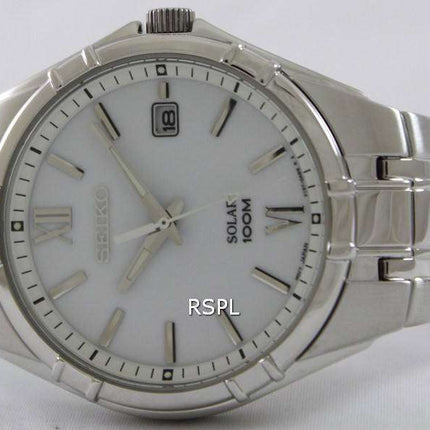 Seiko Solar SNE213 SNE213P1 SNE213P Men's Watch