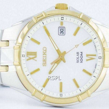 Seiko Solar SNE216 SNE216P1 SNE216P Men's Watch
