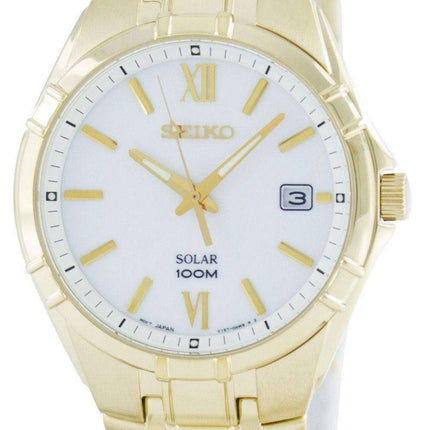 Seiko Solar SNE218 SNE218P1 SNE218P Men's Watch