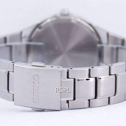 Seiko Solar Titanium 100M SNE375 SNE375P1 SNE375P Mens Watch