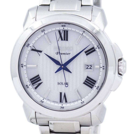 Seiko Premier Solar SNE453 SNE453P1 SNE453P Men's Watch